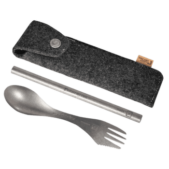 Cuillere Light My Fire Spork´n Straw Kit Titanium