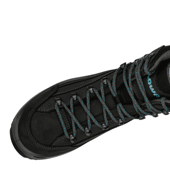 Chaussures Lowa Renegade Gtx Mid Women asphalt/turquoise