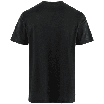 T-shirt a manches courtes Fjällräven Multicolor Logo T-Shirt Men Black