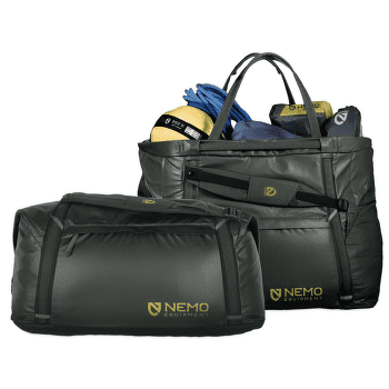 Sac Nemo Equipment Double Haul Convertible Duffel 100L Black