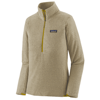 T-shirt a manches longues Patagonia R1 Air Zip Neck Women Buttercup Yellow