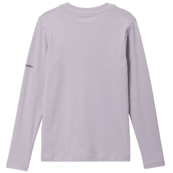 T-shirt a manches longues Columbia Hazeldel Hill™ Long Sleeve Graphic Tee Girls Lavender Pearl, Barely Printed 551