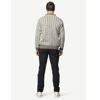 Pull Devold Original Islender Crew Neck 150B  CHALK PINK/ANTHRACITE