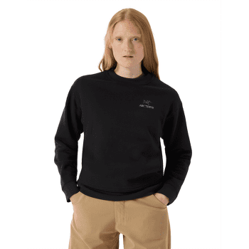 Sweat-shirt Arcteryx Emblem Fleece Crew Women Black