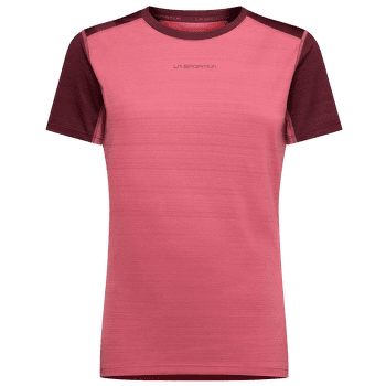 T-shirt a manches courtes La Sportiva SUNFIRE T-SHIRT Women Rosebay/Redwood