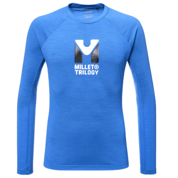 T-shirt a manches longues Millet TRILOGY WOOL TS LS Men ICON BLUE