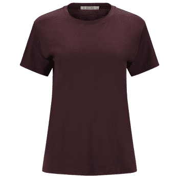 T-shirt a manches courtes Aclima LightWool 180 Classic Tee Women Chocolate Plum