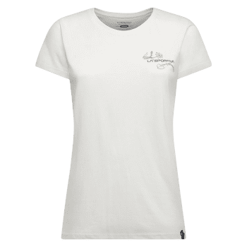 T-shirt a manches courtes La Sportiva CLIMB FLOWER T-SHIRT Women Chalk