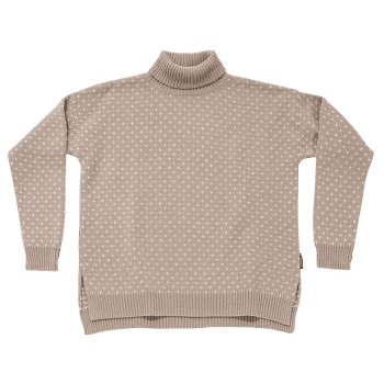 Pull Devold Sorisen Wool Sweater Women 684B STONE/OFFWHITE