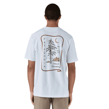 T-shirt a manches courtes Patagonia Clean Climb Roots Responsibili-Tee Men Plummet Purple