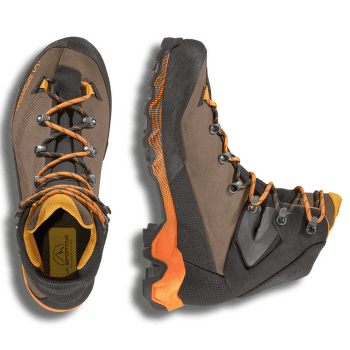 Chaussures La Sportiva Aequilibrium Trek GTX Chocolate/Papaya_N05Y02