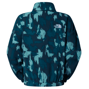 Sweat-shirt The North Face MOUNTAIN ATHLETICS FLEECE 1/4 ZIP-PRIN Women DQD DEEP CYPRESS PAINTED MOUNTAINS PRINT