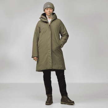 Veste longue Fjällräven HC Hydratic Padded Parka Women Black