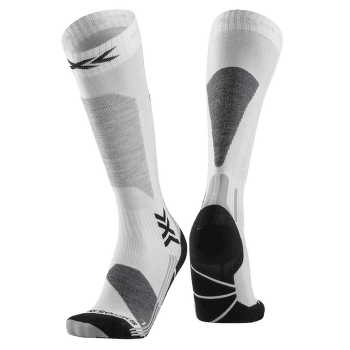 Chaussettes hauteur genou X-Bionic X-Socks® Ski Discover OTC Women X White/Grey