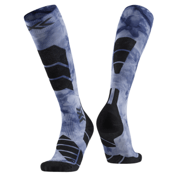 Chaussettes hauteur genou X-Bionic X-Socks® Ski Expert Wild OTC Black/Silver/Orange