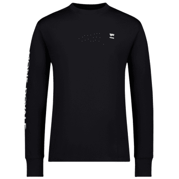 T-shirt a manches longues Mons Royale Yotei Classic Long Sleeve Men Black