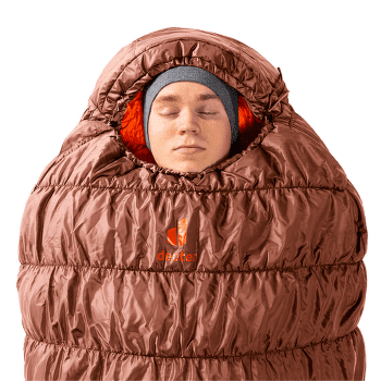Sac de couchage deuter Exosphere -6° EL umbra-paprika