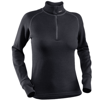 T-shirt a manches longues Devold Expedition Zip Neck Woman 950 BLACK