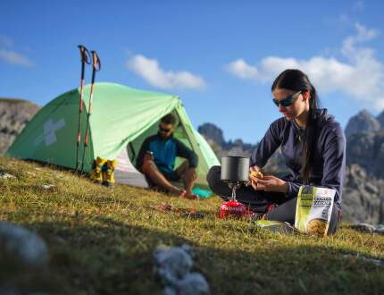Camper et dormir dans une tente