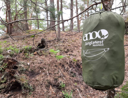Test : le hamac ENO JungleNest - le meilleur nid pour les dormeurs en forêt