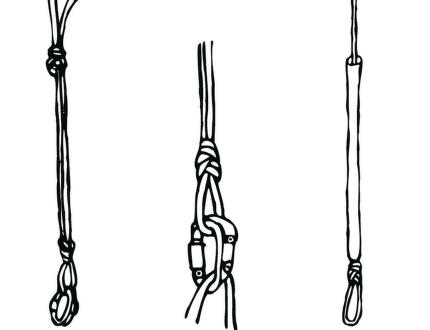 Escalade de glace II : Escalade avec assurage depuis le sommet