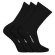 Chaussettes Mammut Everyday Crew Socks 3 Pack black 0001
