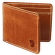 Portefeuille Fjällräven Ovik Wallet Leather Cognac