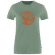 T-shirt a manches courtes Fjällräven Abisko Wool Fox SS Women Patina Green-Terracotta Brown
