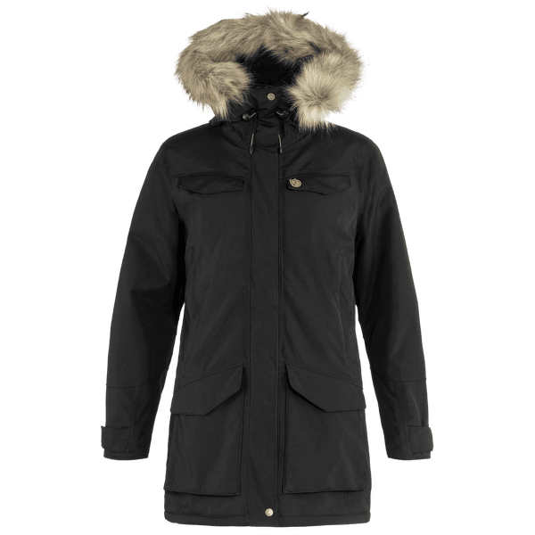 Veste longue Fjällräven Nuuk Parka Women Black