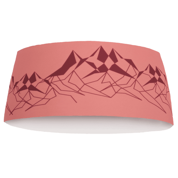 Bandeau Direct Alpine Stripe coral/palisander