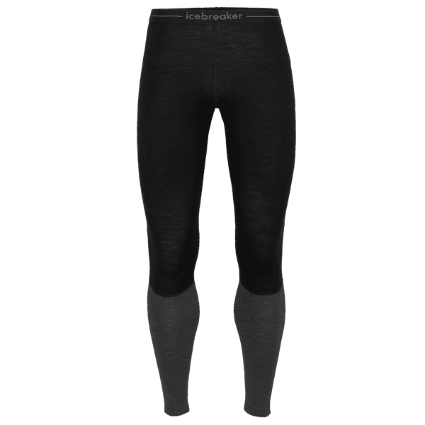Leggings Icebreaker 200 ZoneKnit Leggings Men BLACK/JET HTHR/CB
