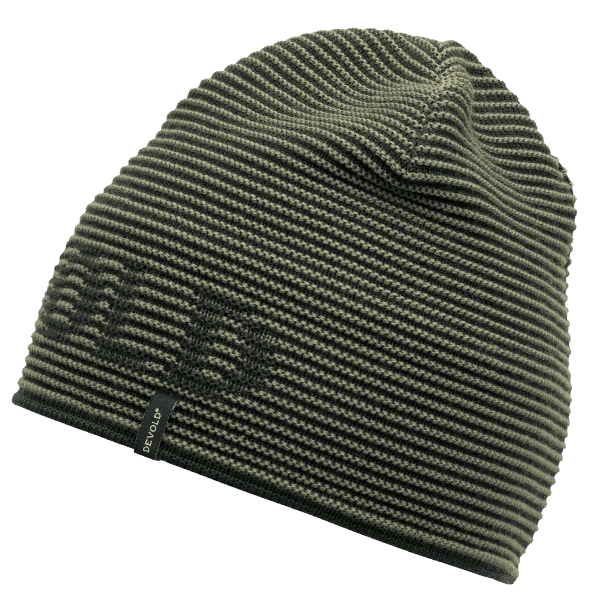 Casquettes Devold Rib Logo Merino Beanie 427A WOODS