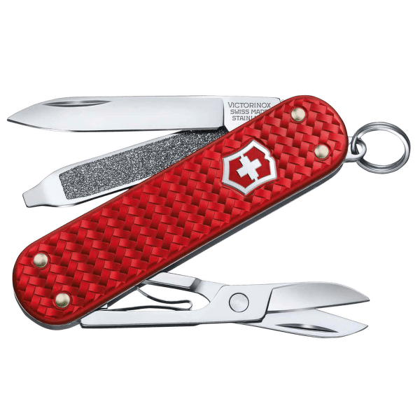Couteau Victorinox Classic SD Precious Alox Iconic Red