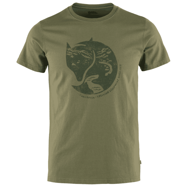 T-shirt a manches courtes Fjällräven Arctic Fox T-Shirt Men Laurel Green