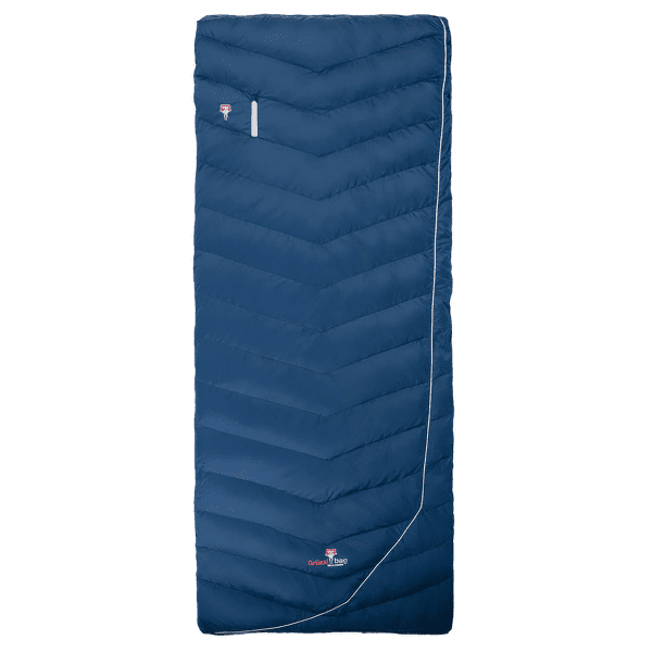 Sac de couchage Grüezi bag Biopod DownWool Hybrid Cotton Comfort Night Blue