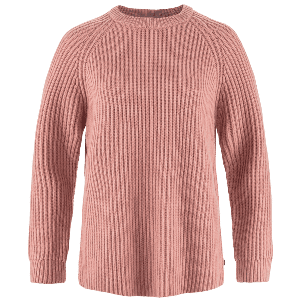Pull Fjällräven Övik Rib Sweater Women Dusty Rose
