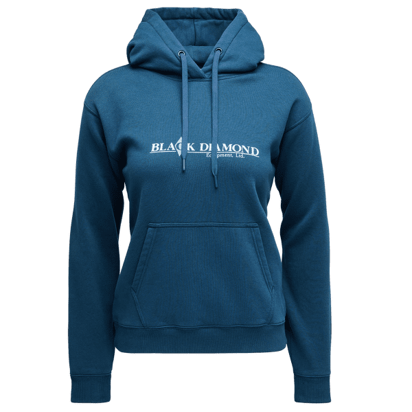 Sweat-shirt Black Diamond Heritage Wordmark Pullover Hoody Women Indigo