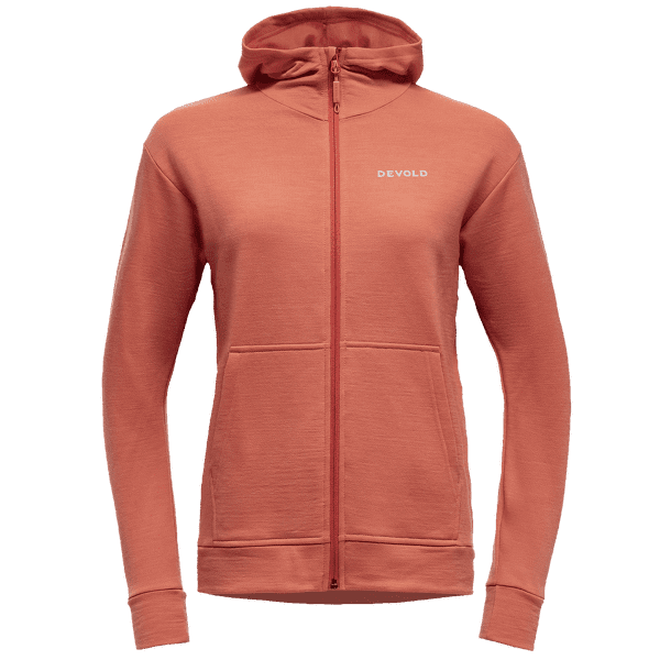 Sweat-shirt Devold Everyday Zip Hoodie Women 121A CORAL