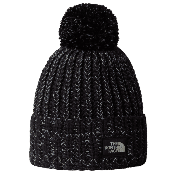 Casquettes The North Face COZY CHUNKY CABIN BEANIE TNF BLACK/WHITE DUNE