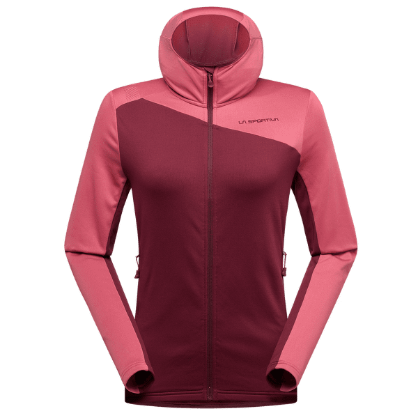 Veste La Sportiva COSMIC THERMAL HOODY WOMEN Redwood/Rosebay