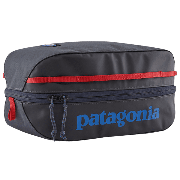 Sac Patagonia Black Hole Cube 6L Smolder Blue w/Amanita Red