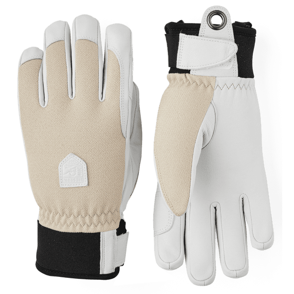 Gants Hestra Army Leather Patrol Female - 5 finger Beige