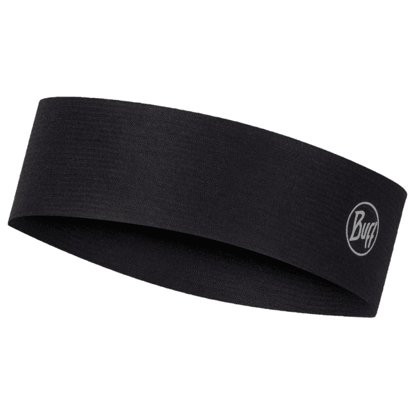 Bandeau Buff CoolNet UV+® Slim Headband R-Solid Black R-SOLID BLACK