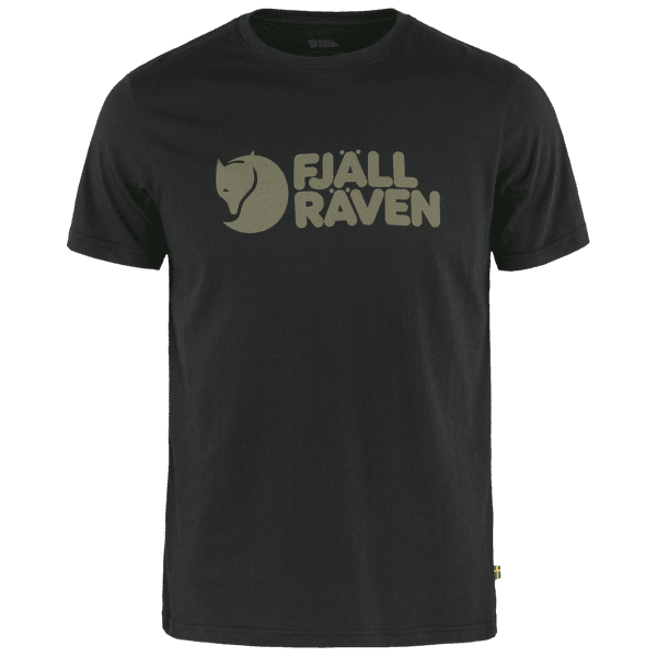 T-shirt a manches courtes Fjällräven Fjällräven Logo T-shirt Men Black