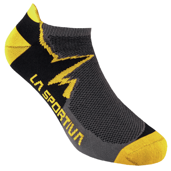 Chaussettes La Sportiva Climbing Socks Carbon/Yellow