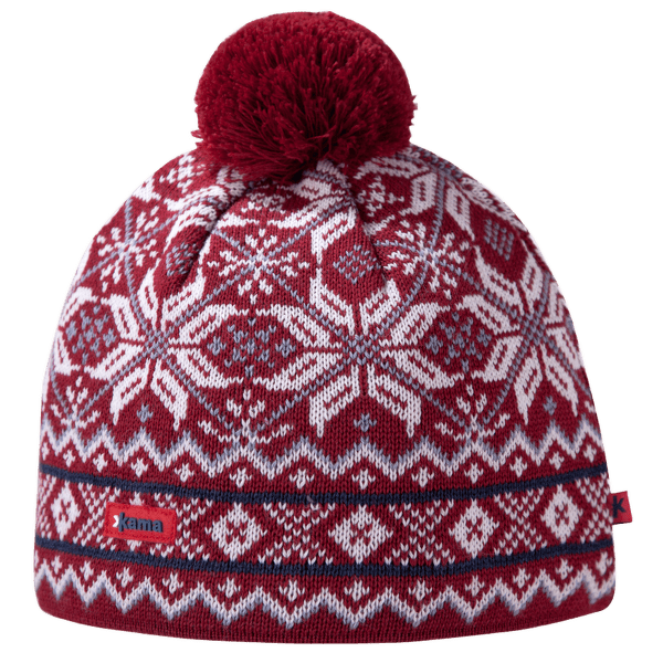 Casquettes Kama AW06 Windstopper Knitted Hat red
