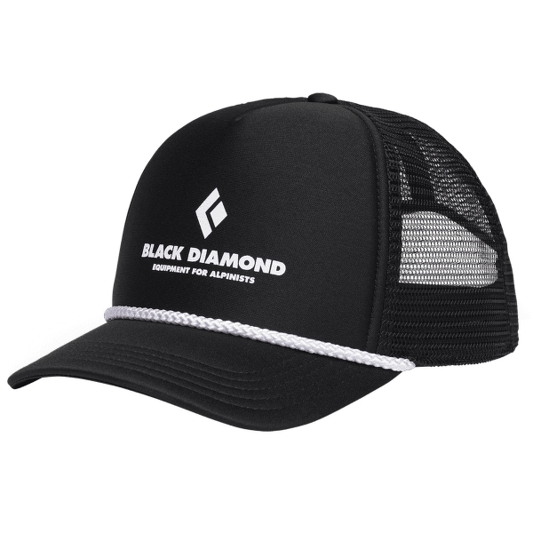 Casquette de baseball Black Diamond Flat Bill Trucker Hat Black-Black Eqpmnt for Alpnst