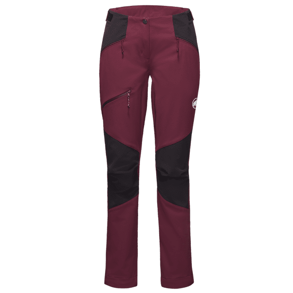 Pantalons Mammut Taiss SO Pants Women 3808 vin-black