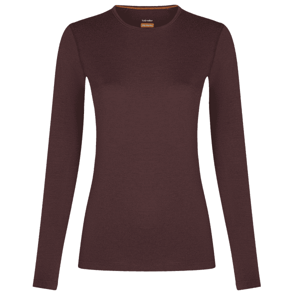T-shirt a manches longues Icebreaker Oasis LS Crewe Women (104375) JAVA