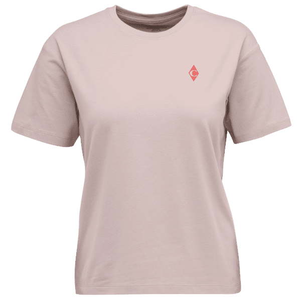 T-shirt a manches courtes Black Diamond Dragon SS Tee Women Pale Mauve
